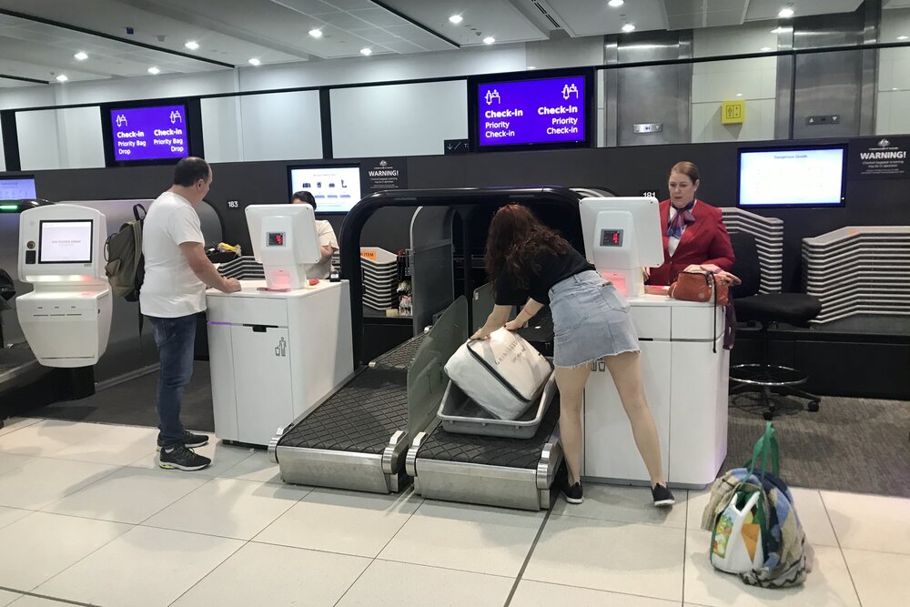 Melbourne Airport – Virgin Australia check-in