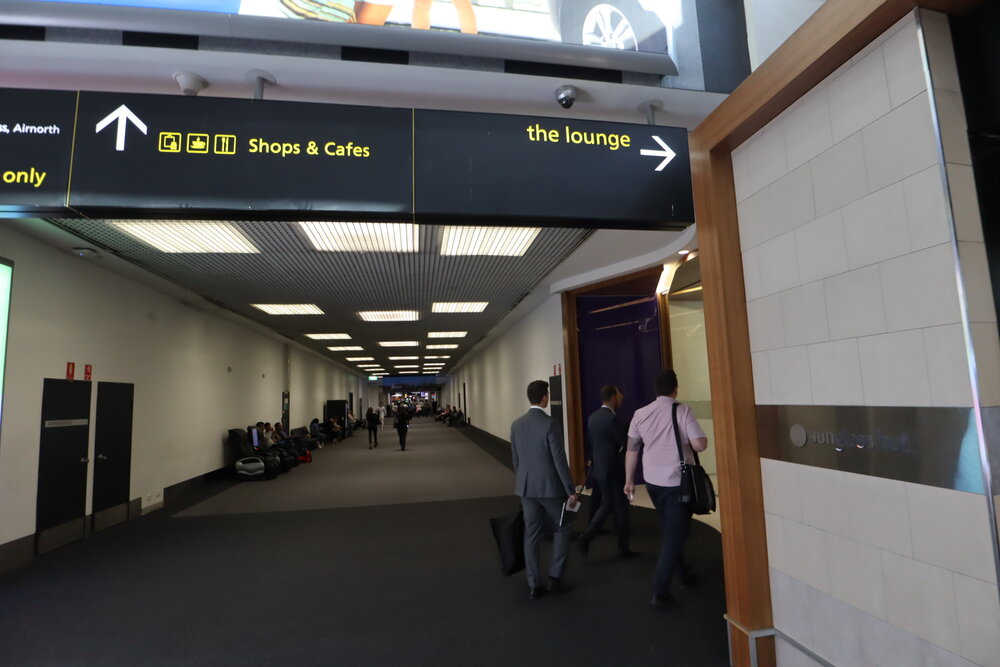 Virgin Australia Lounge Melbourne – Signage