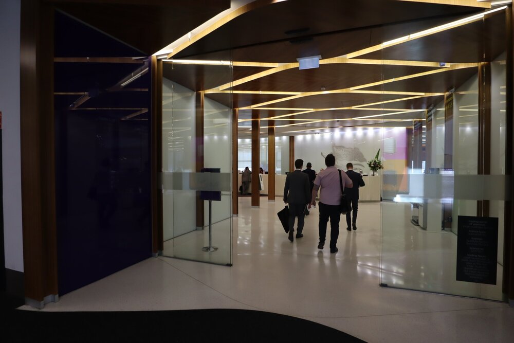 Virgin Australia Lounge Melbourne – Entrance