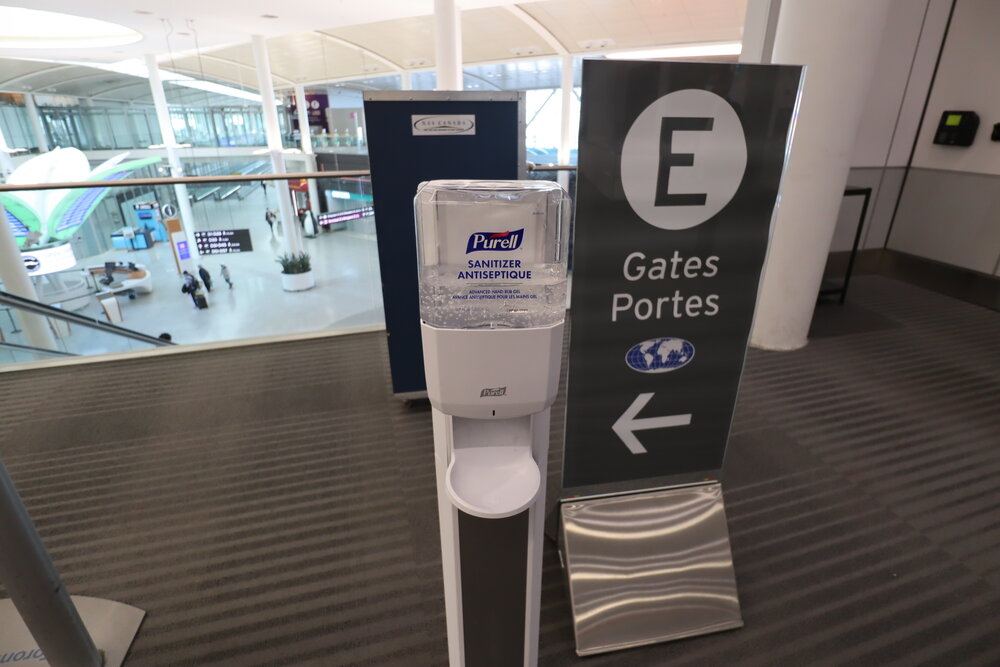 Toronto Pearson International Airport – Hand sanitizer