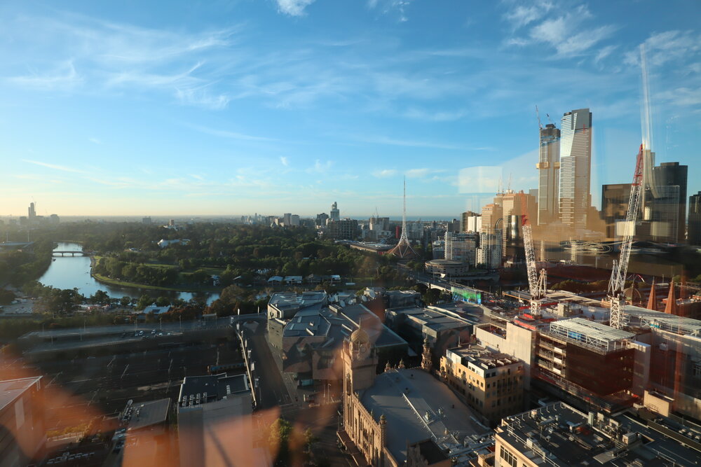 Grand Hyatt Melbourne – View of Yarra River and Southbank