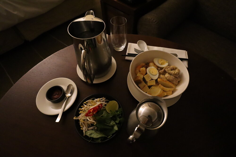 Grand Hyatt Melbourne – Room service dinner