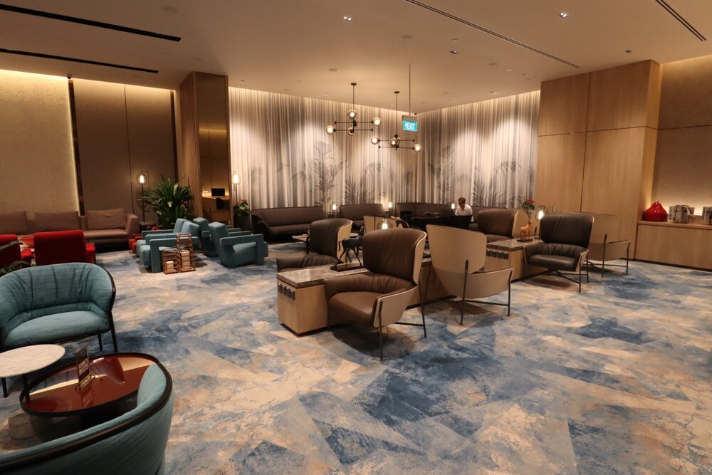 Jewel Changi Lounge Singapore – Seating area