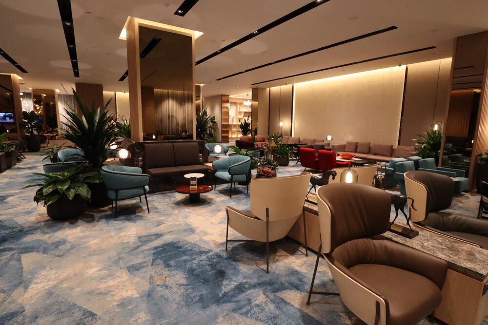 Jewel Changi Lounge Singapore – Seating area