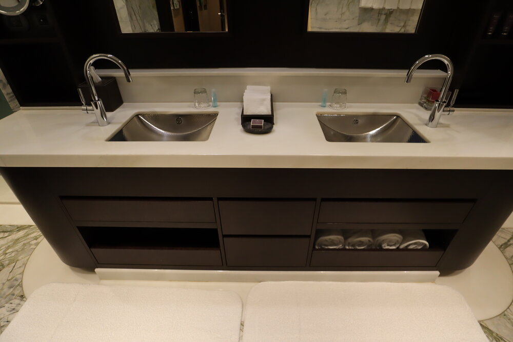 The Ritz-Carlton, Almaty – Club Suite double sinks