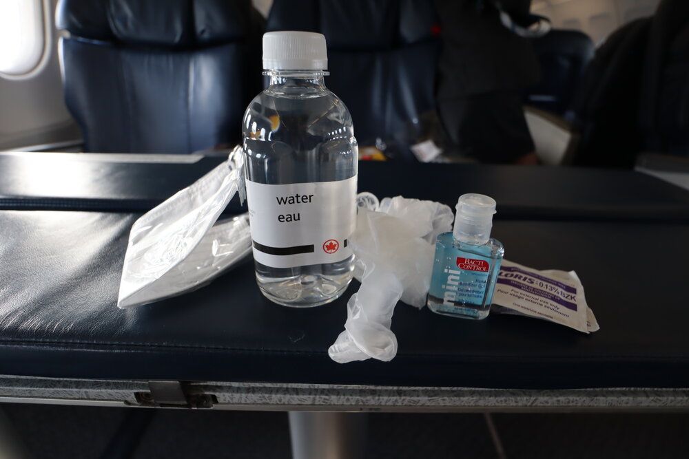 Air Canada Jetz A319 – Air Canada CleanCare+ contents