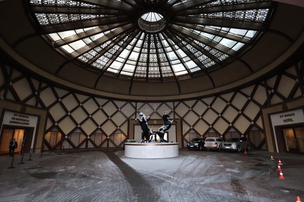 St. Regis Astana – Arrival Yurt