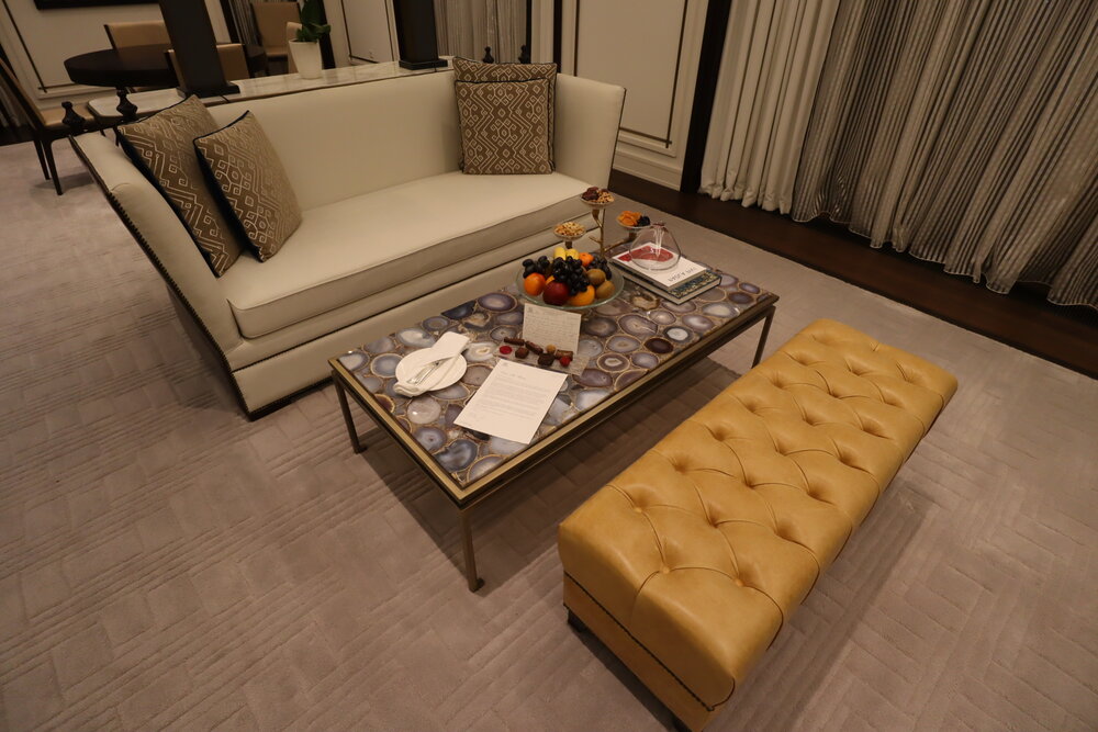 St. Regis Astana – St. Regis Suite sitting area