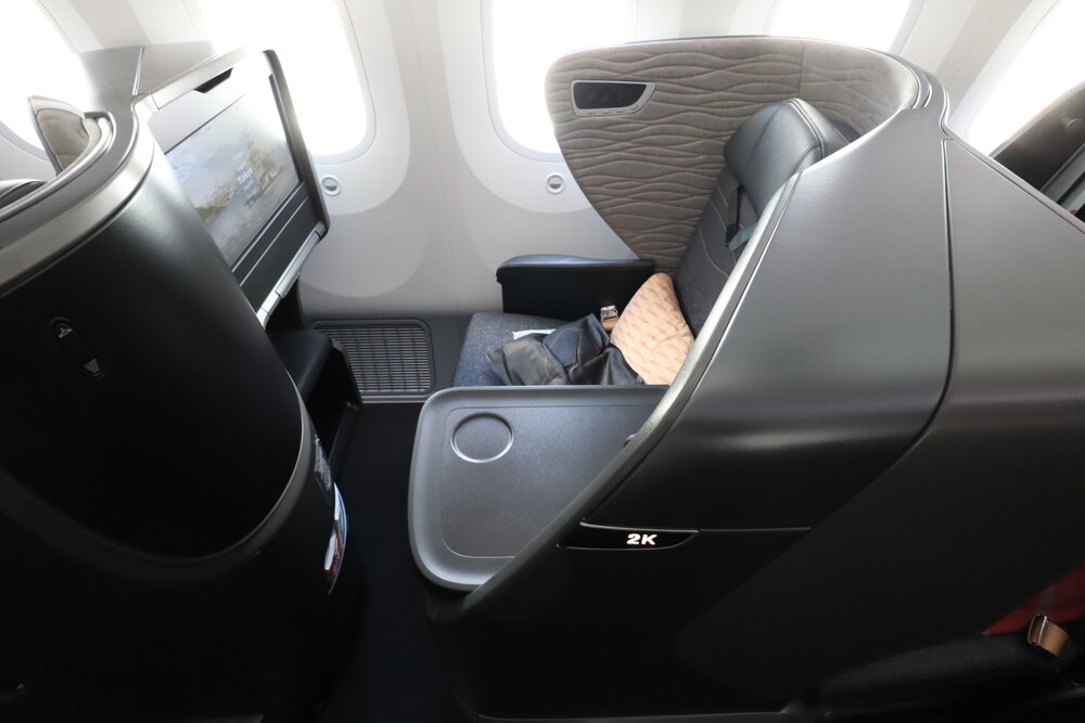 Turkish Airlines 787 business class – Seat 2K