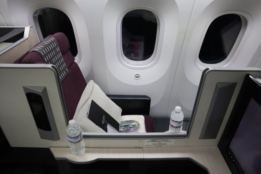 Japan Airlines 787 business class