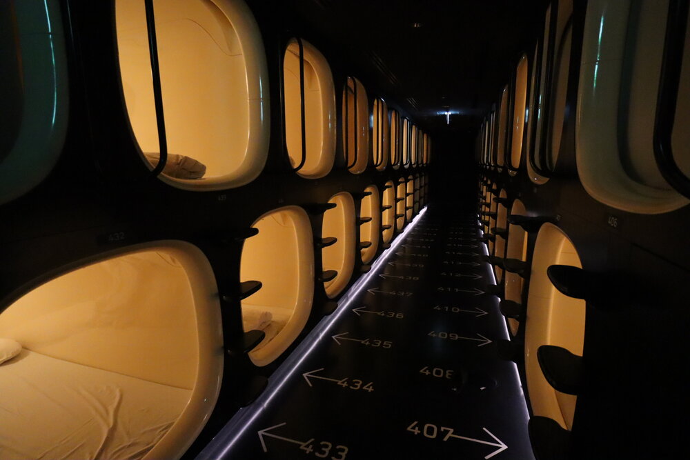 9 Hours Shinjuku North capsule hotel