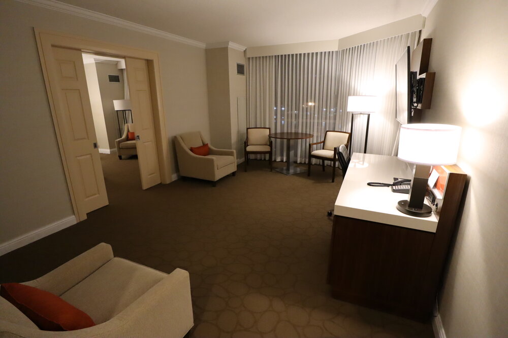 Delta St. John’s – Whirlpool Suite living area