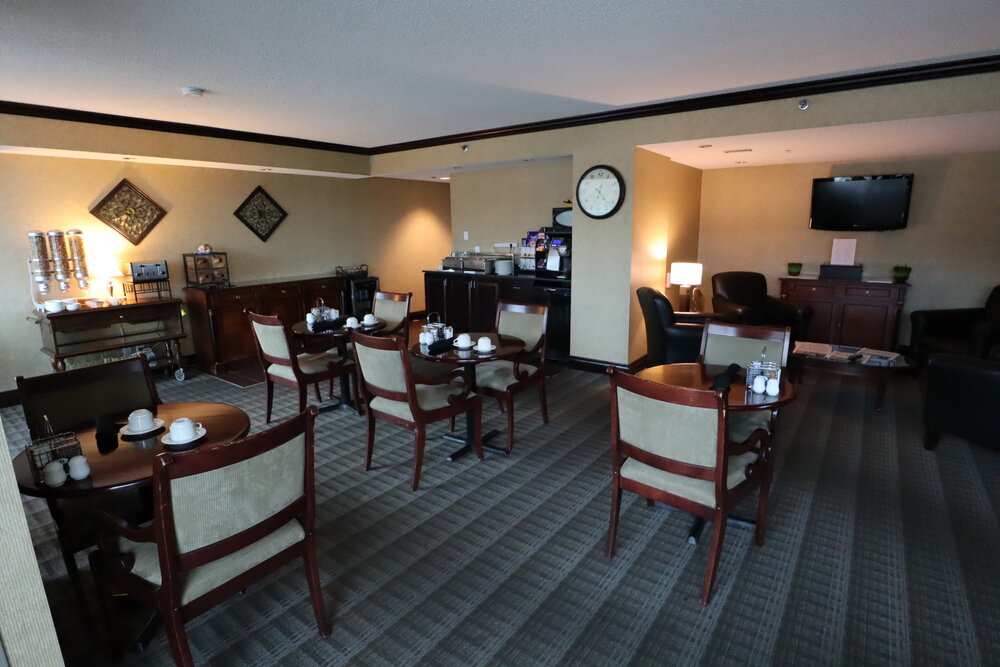 Delta St. John’s – Club Lounge seating area