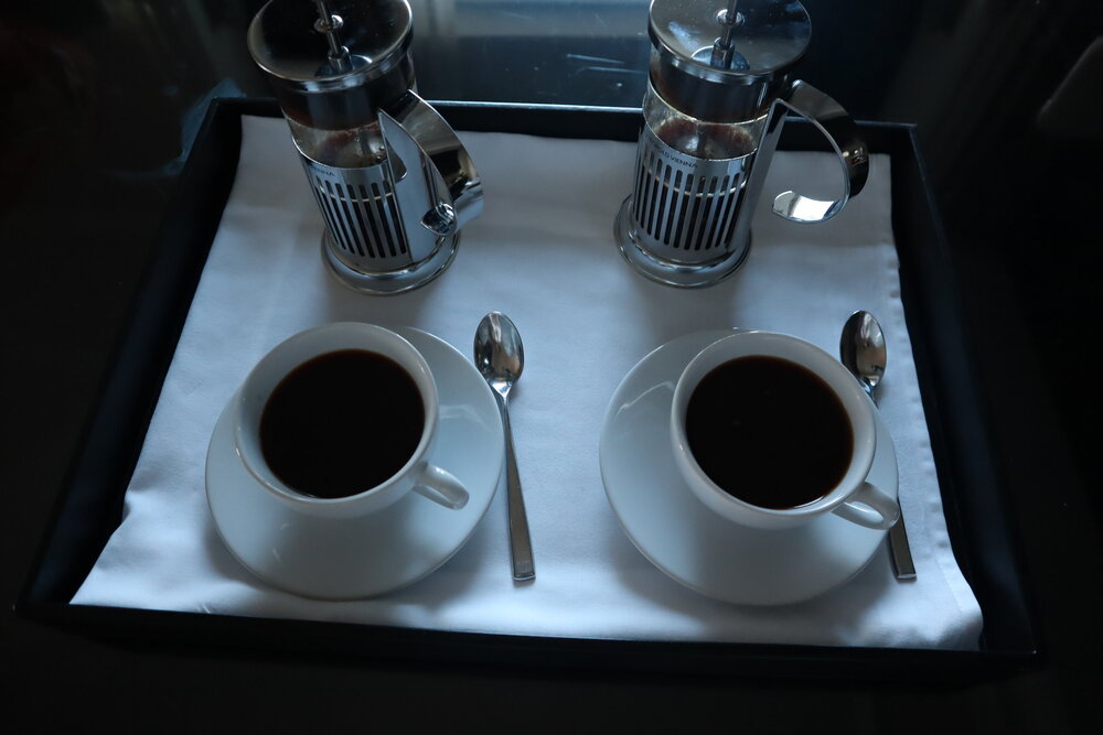 Coffee via Butler Service at the St. Regis Toronto