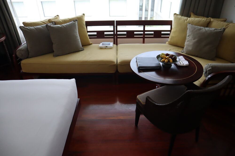 Park Hyatt Siem Reap – Park King Room sitting area