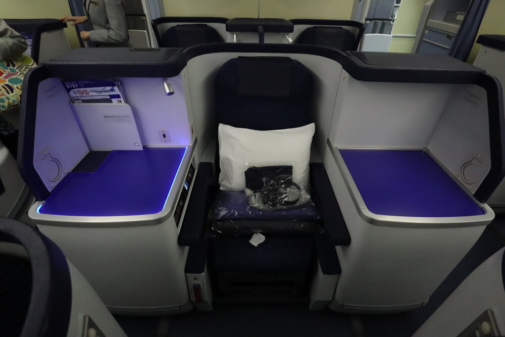 ANA 787 business class