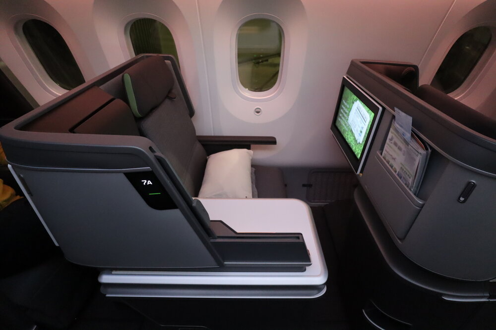 EVA Air 787 business class