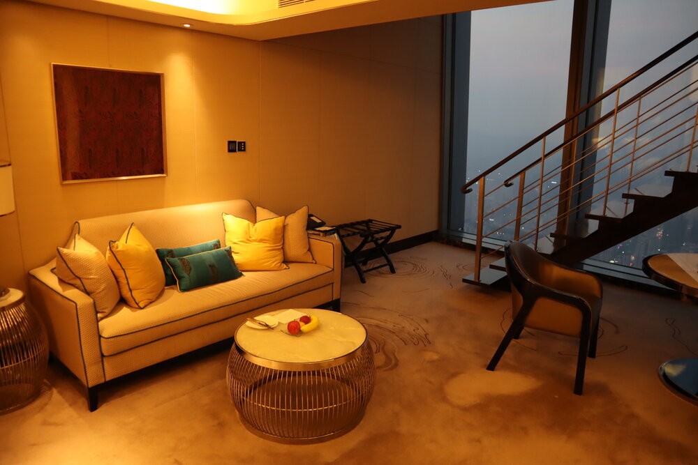 St. Regis Shenzhen – Allure Suite living room