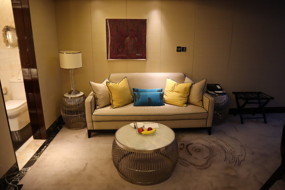 St. Regis Shenzhen – Allure Suite sitting area