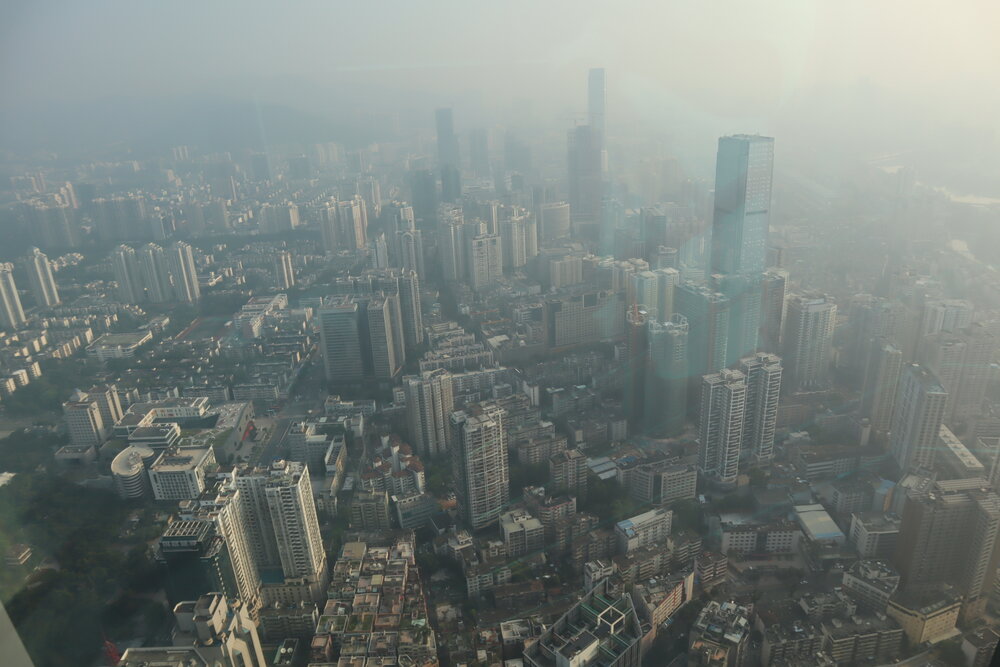 St. Regis Shenzhen – Views of Shenzhen skyline