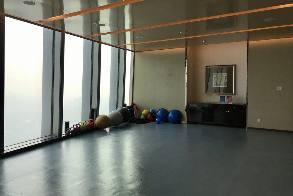 St. Regis Shenzhen – Fitness centre aerobics space