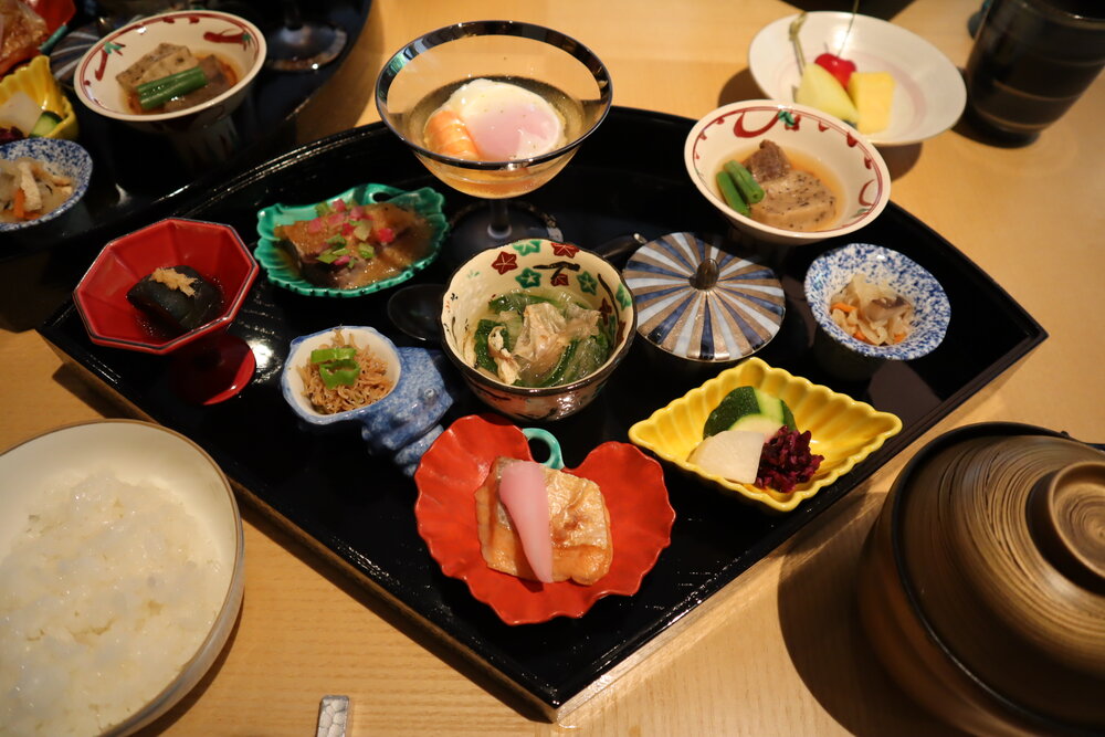 The Ritz-Carlton, Kyoto – Japanese breakfast bento box