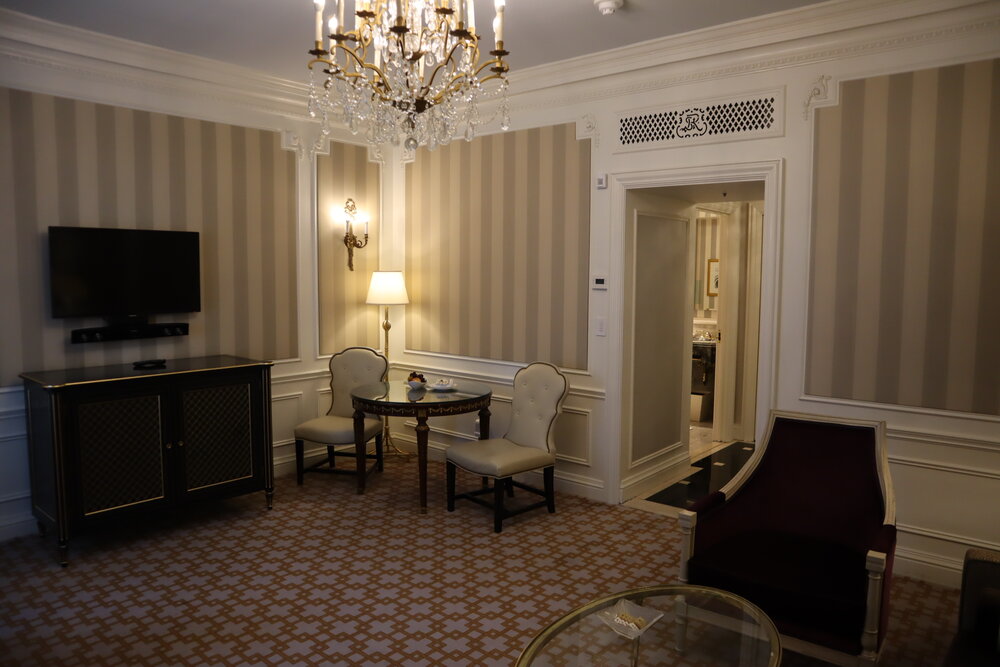 St. Regis New York – Madison Suite living room