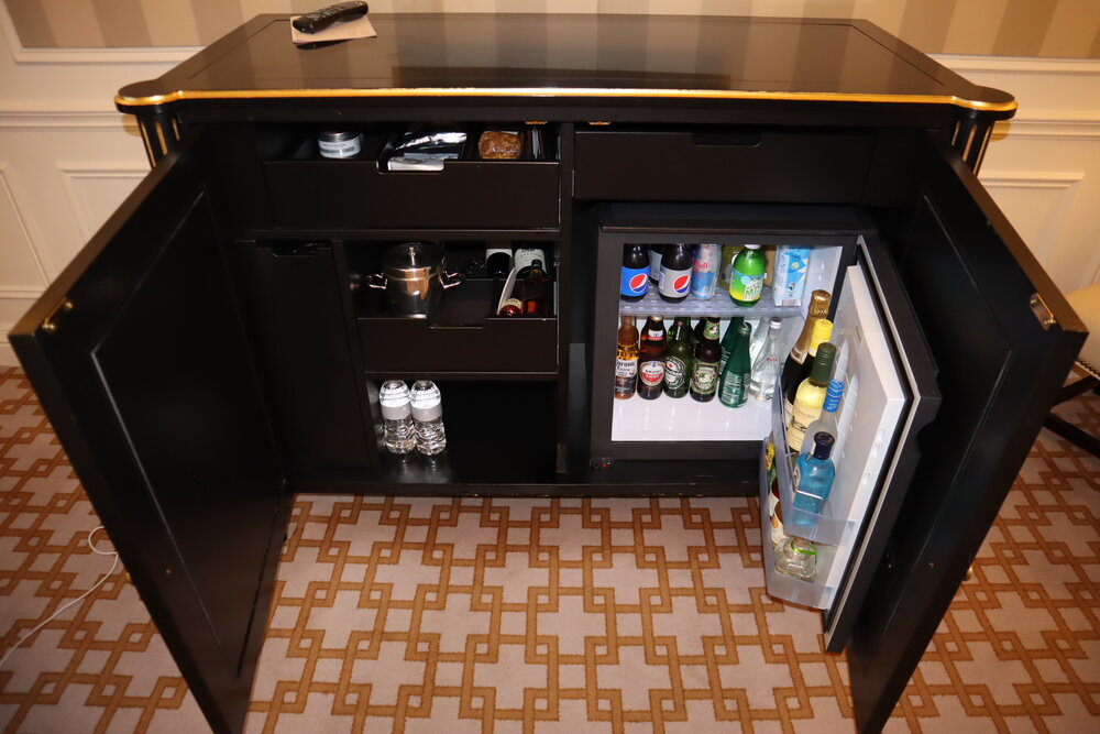 St. Regis New York – Madison Suite minibar