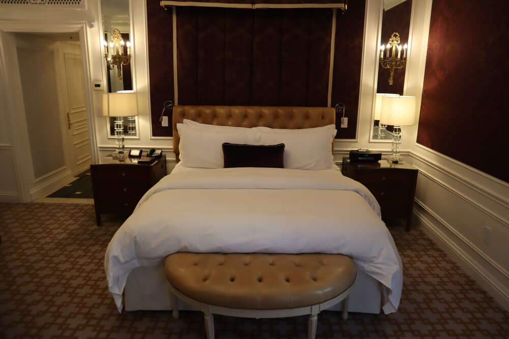 St. Regis New York – Madison Suite king bed