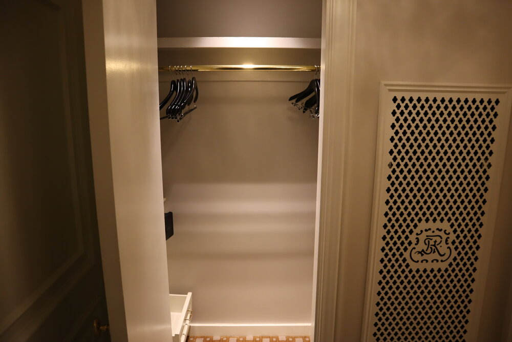 St. Regis New York – Madison Suite closet