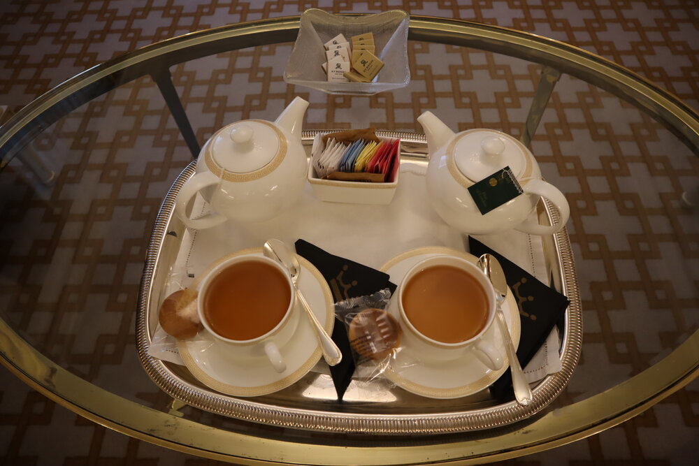 St. Regis New York – Black tea via butler service