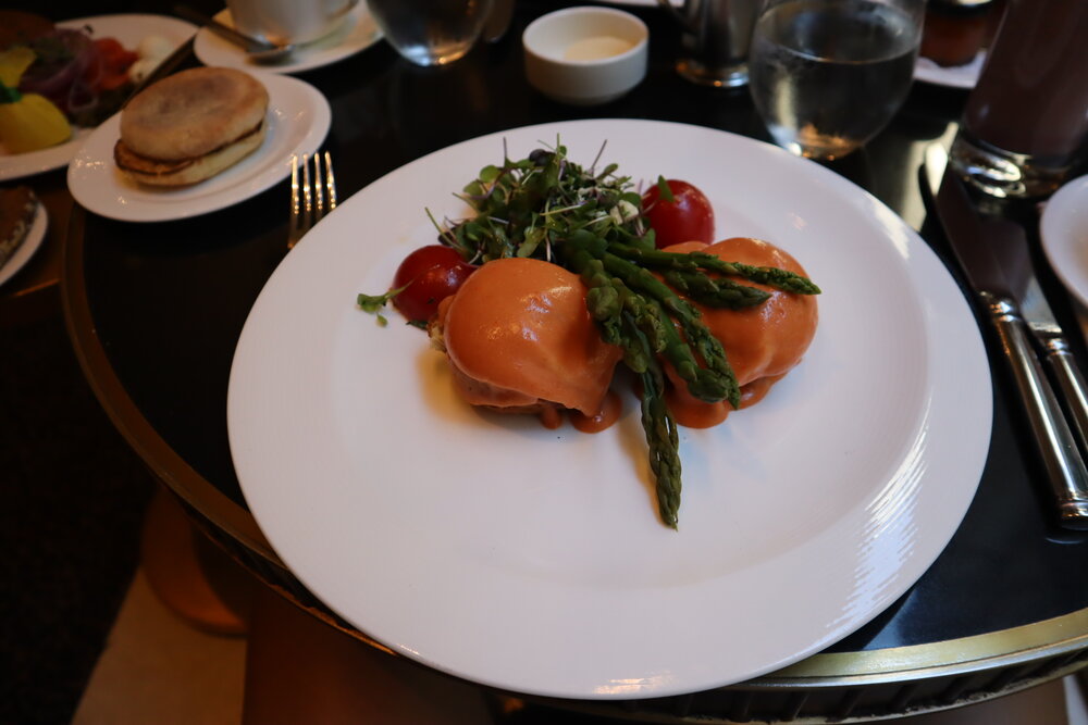 St. Regis New York – Jumbo crab cake Benedict