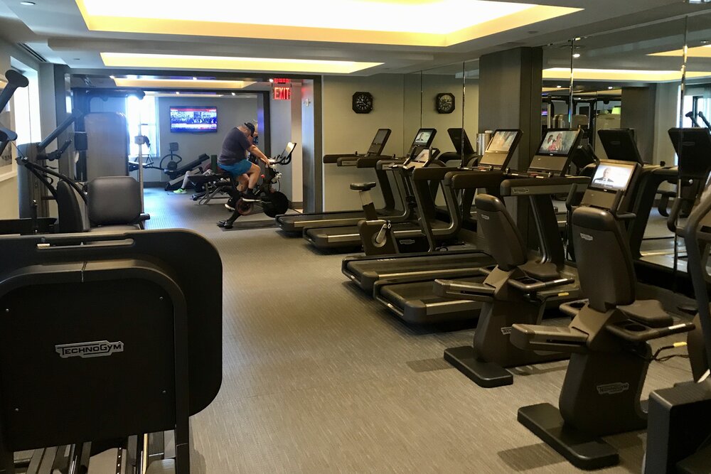 St. Regis New York – Athletic Club fitness equipment