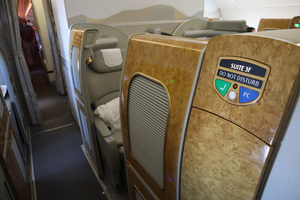 Emirates A380 First Class – Suite