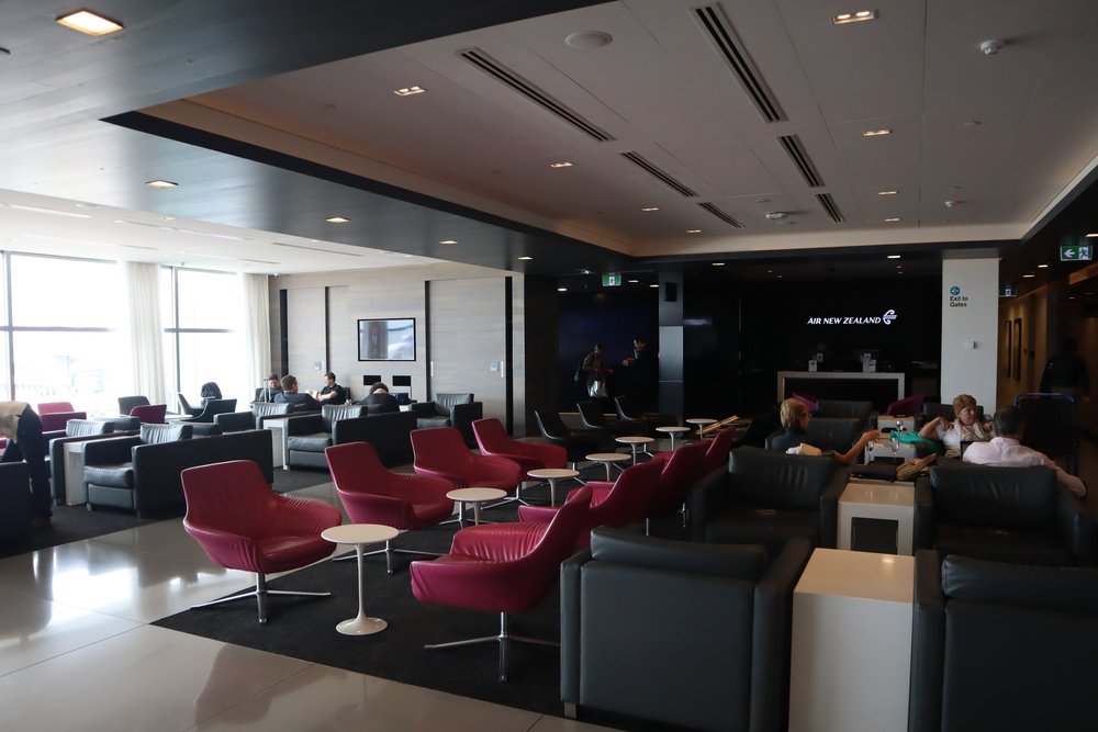 Air New Zealand Lounge Auckland – Seating area