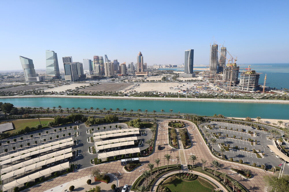 The Ritz-Carlton, Doha – Executive Suite balcony views