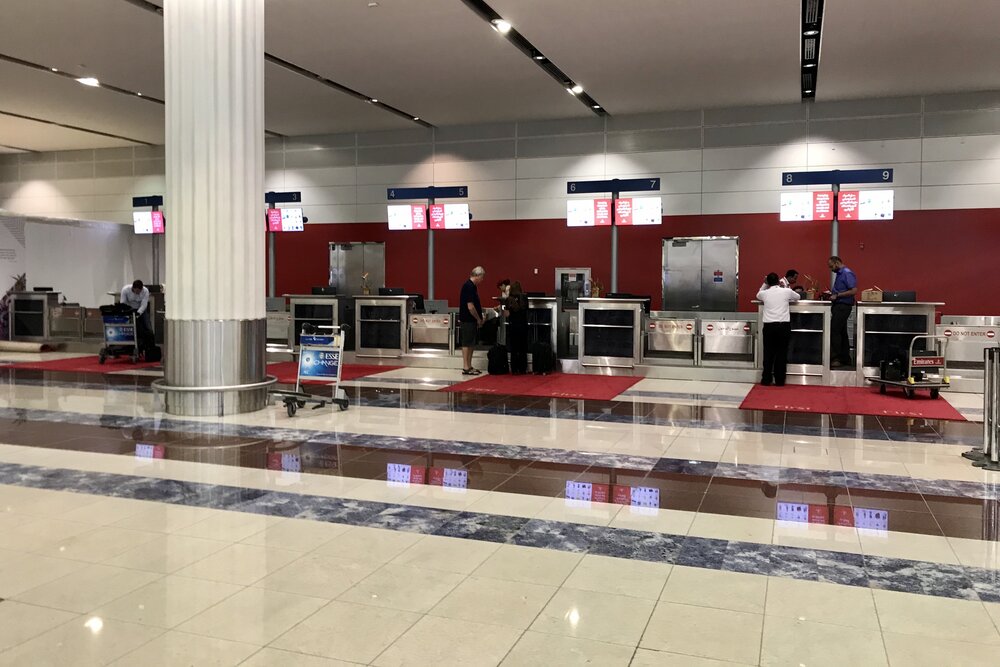 Dubai International Airport – First Class check-in