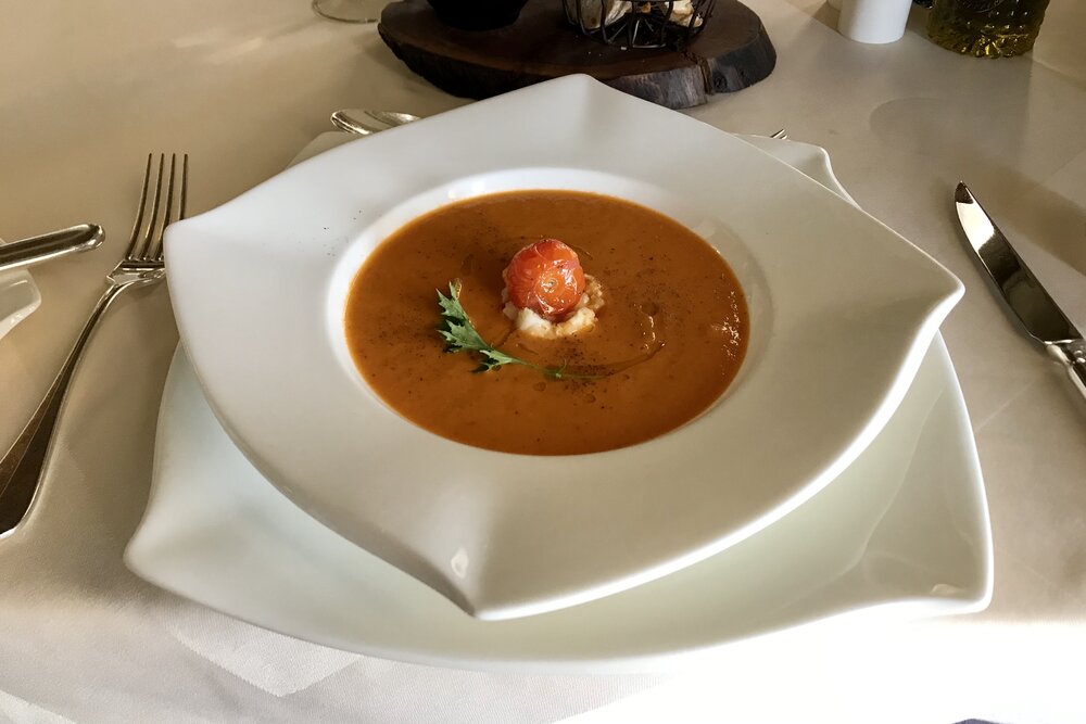 Al Maha Desert Resort Dubai – Cherry tomato gazpacho