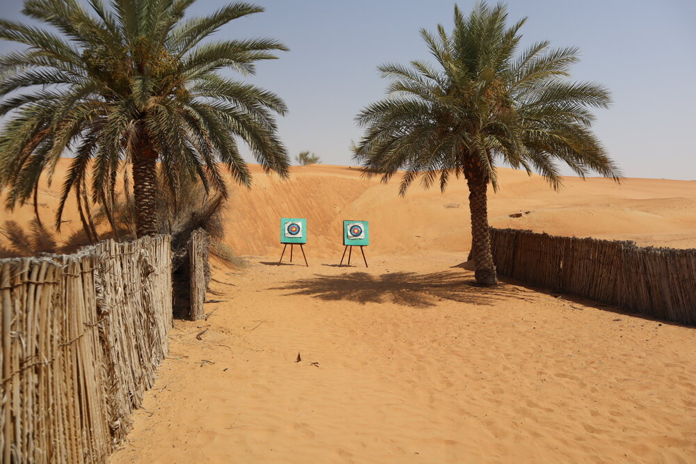 Al Maha Desert Resort Dubai – Archery range