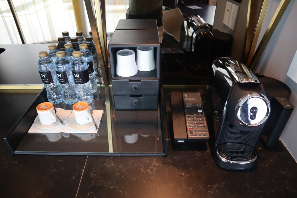 W Dubai The Palm – Marvelous Suite coffee &amp; tea