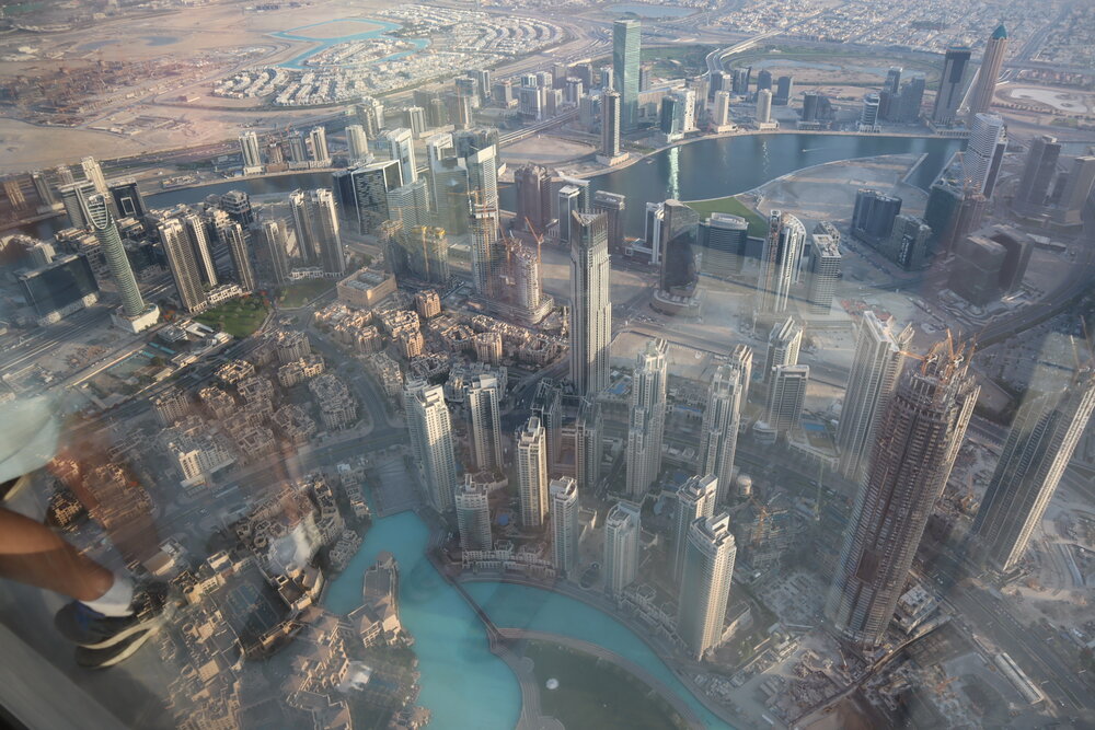 Burj Khalifa – View from the 124th floor