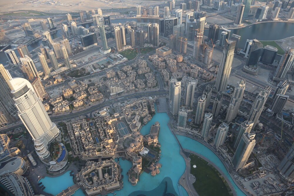 Burj Khalifa – View from the 148th floor