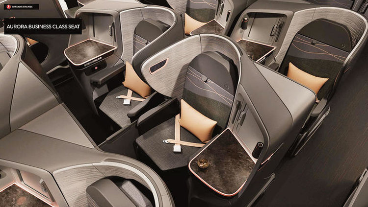 Turkish Airlines 787/A350 business class