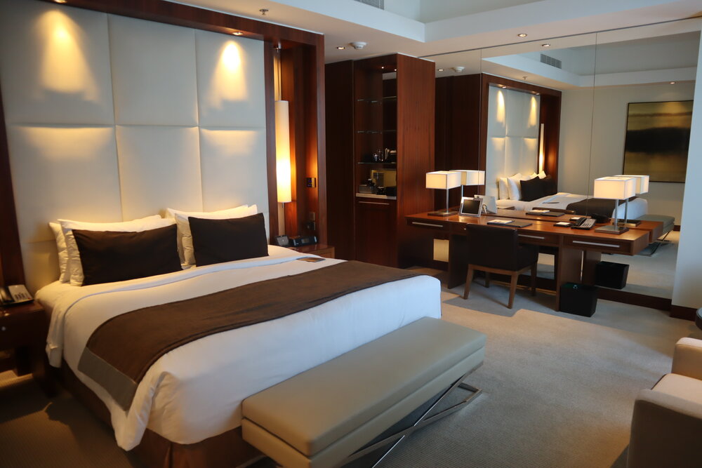 JW Marriott Marquis Dubai – Seaview King Room bedroom