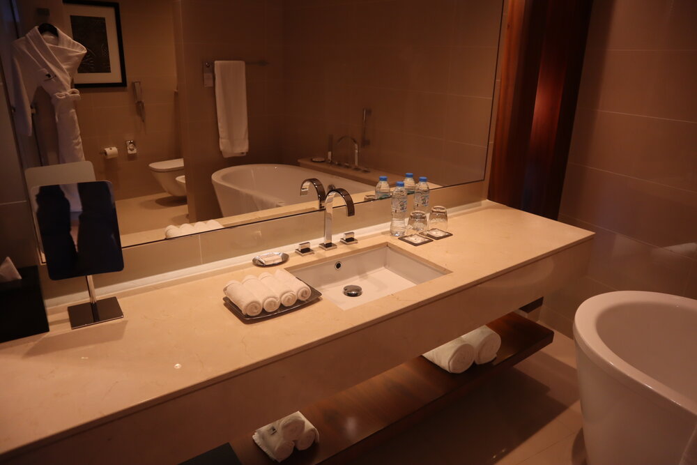 JW Marriott Marquis Dubai – Seaview King Room sink