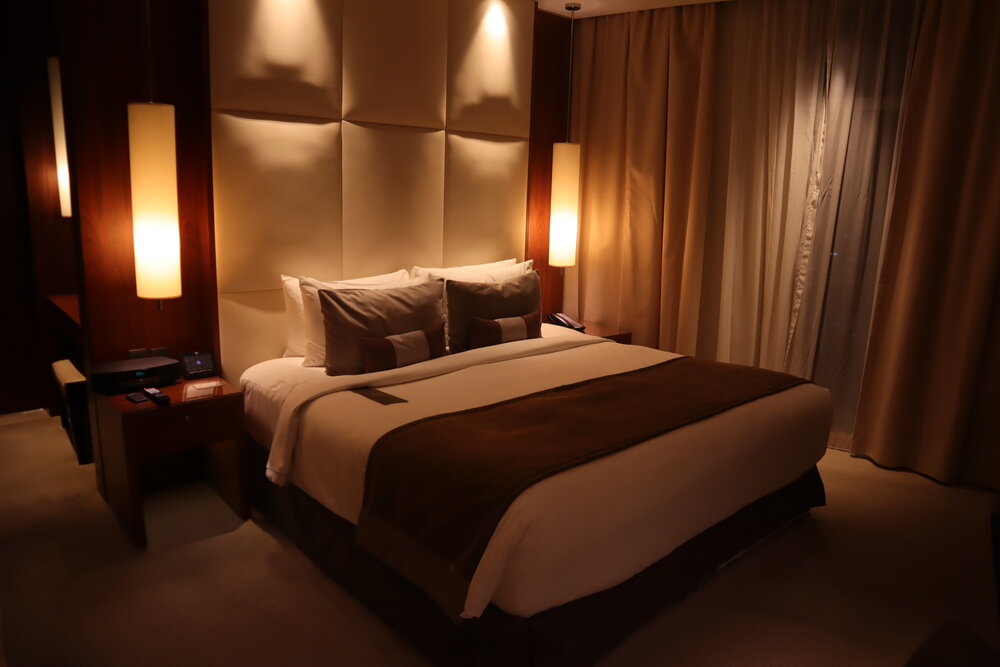 JW Marriott Marquis Dubai – Deluxe Corner Suite bedroom