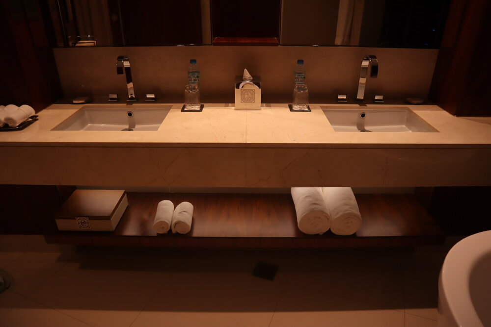 JW Marriott Marquis Dubai – Deluxe Corner Suite sinks