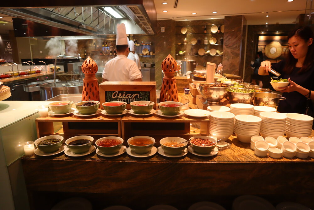 JW Marriott Marquis Dubai – Asian breakfast