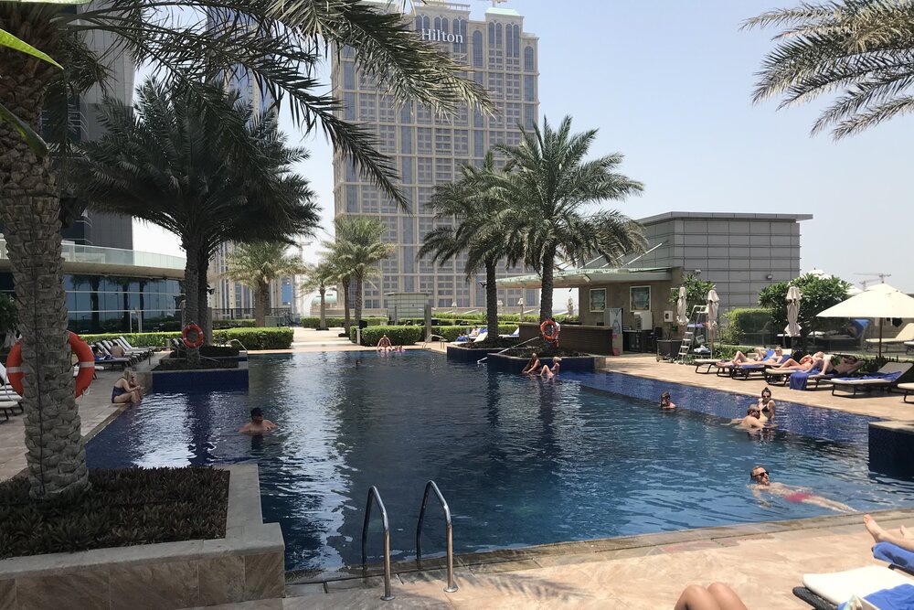 JW Marriott Marquis Dubai – Outdoor pool