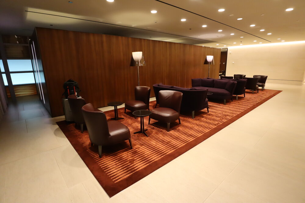 Qatar Airways Arrivals Lounge Doha – Seating area